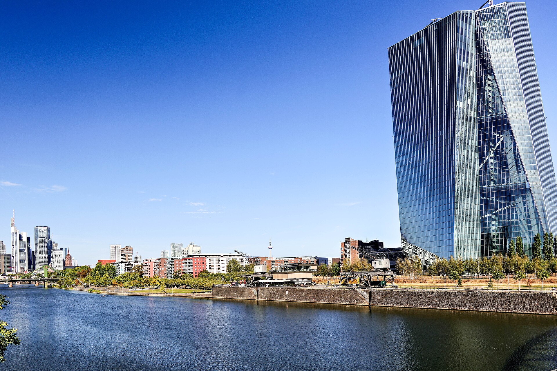 Le siège de la Banque centrale européenne à Francfort-sur-le-Main