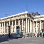 Façade du palais Brongniart, ancienne Bourse de Paris