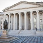 Le bâtiment du Département du Trésor des États-Unis à Washington